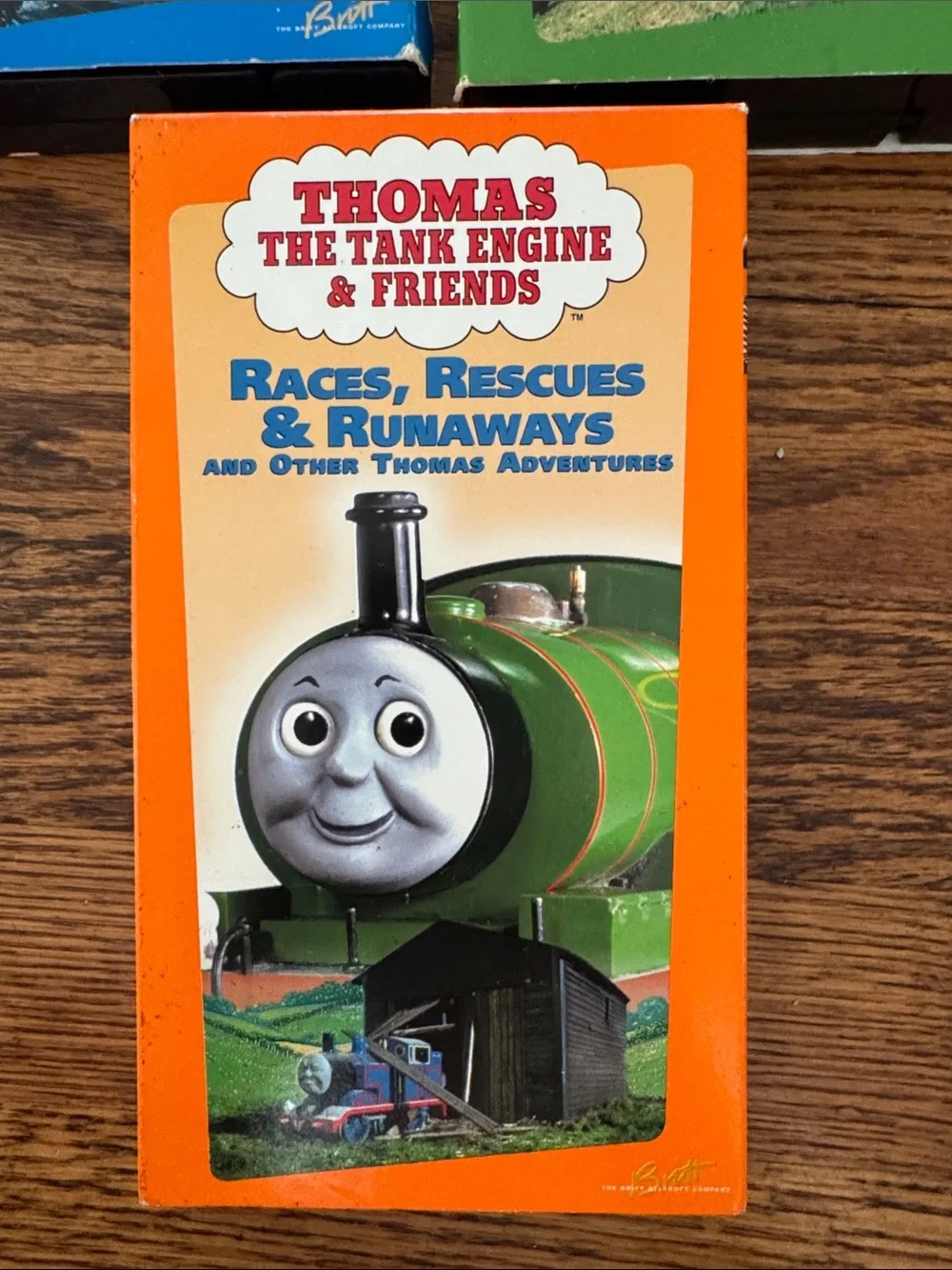 Vintage Thomas the Tank Engine & Friends 3 VHS Lot